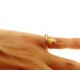ANELLI BIMBI - Anello Bimba Bambina Oro Giallo 18 KT Carati Ct 750 Gr 1,60 Orsetto