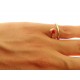 ANELLI BIMBI - Anello Bimba Bambina Oro Giallo 18 Kt Carati Ct 750 Gr 1,40 Coccinella 