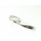 Anello Diamante Ct 0,02 Donna Solitario Oro Bianco 18 Kt Carati Ct 750 Gr 2,40