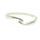 ANELLI DIAMANTI - Anello Diamante Ct 0,02 Donna Solitario Oro Bianco 18 Kt Carati Ct 750 Gr 2,40