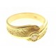 ANELLI DIAMANTI - Anello Donna Solitario Oro Giallo 18 kt Carati 750 4,40 Gr 0,08 Ct