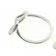 ANELLI DIAMANTI - Anello Donna Oro Bianco 18 kt Carati 750 Gr 4,70 Diamanti Ct 0,08 