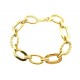 BRACCIALI DONNA - Bracciale Braccialetto Donna Oro Giallo 18 Kt Carati Ct 750 Gr 13,10