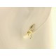 ORECCHINI ORO GIALLO - Orecchini Donna Oro Giallo 18 kt Carati Ct 750 2,35 Gr Zirconi