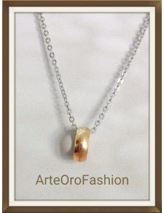 BIGIOTTERIA - Collana Catenina Pendente Determinazione Acciaio BrosWay Donna Ragazza