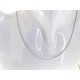 Foto Busto Collana 42,5 Cm Singapore Oro Bianco 18 Kt Carati Ct 750 3,20 Gr Donna 