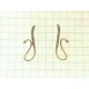 ORECCHINI ORO GIALLO - Orecchini Donna Oro Giallo 18 kt Carati Ct 750 3,70 Gr Zirconi Taglio Brillante