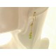 ORECCHINI ORO GIALLO - Orecchini Donna Pendenti Oro Giallo 18 kt Carati Ct 750 COMETE GIOIELLI