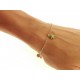 BRACCIALI BIMBI - Bracciale Braccialetto Bambina Bimbo 16,0 Cm Oro 18 Kt Carati Ct 750 2,70 Gr