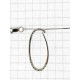 COLLANE ORO BIANCO - Collana Catenina Girocollo Pendente Donna Oro Bianco 18 Kt Carati Ct 750 4,20 Gr