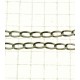 COLLANE UNISEX - Collana Catena Catenina 46 Cm Uomo Donna Oro Bianco 18 kT 750 2,65 Gr