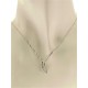 COLLANE  DIAMANTI - Collana Donna Diamanti Oro Bianco 18 kt Carati 750 COMETE GIOIELLI glb 464