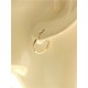 ORECCHINI ORO - Orecchini Cerchi Cerchio Donna Bambina  Oro Giallo 18 Kt Carati Ct 750 Gr 1,35