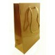 12 PZ SHOPPER LAMINATA COLORE ORO  MANIGLIA IN CORDA