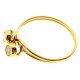 Foto laterale Anello Donna Oro Giallo 18 kt Carati Ct 750 2,0 Gr