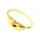 Anello Donna Ragazza Oro Giallo 18 kt Carati Ct 750 1,85 Gr