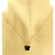 Collana Della Fortuna oro Giallo Donna 18 Kt Carati Ct 750 Farfalla