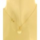 PENDENTE NESPOLINA BIANCA - Donna Oro Giallo 18 kt Carati Ct 750