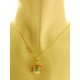 FOTO BUSTO COLLANA VETRO DI MURANO FIORI - Donna Oro Giallo 18 Kt Carati Ct 750