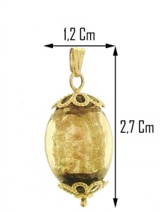 COLLANA CRISTALLO ORO - Donna Oro Giallo 18 Kt Carati Ct 750