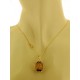 FOTO BUSTO COLLANA CRISTALLO ORO - Donna Oro Giallo 18 Kt Carati Ct 750