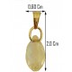 FOTO MISURE COLLANA GOCCIA - Catenina Girocollo Croce Donna Oro Giallo 18 Kt Carati Ct 750