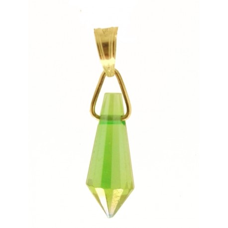 PENDENTE VEREDE - oro Giallo Donna 18 Kt Carati Ct 750 0,7 Gr