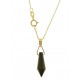 COLLANA PRISMA NERA - Oro Giallo Donna 18 Kt Carati Ct 750