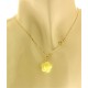 COLLANA FIORE GIALLO - Donna Oro Giallo 18 Kt Carati Ct 750