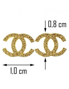 Orecchini Donna Oro Giallo 18 kt Carati Ct 750 1,80 Gr Zirconi