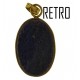 PENDENTE CABOCHON LAPIS - Donna Oro Giallo 18 Kt Carati Ct 750