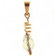 PENDENTE PUNTO LUCE GOCCIA - Donna Oro Giallo 18 Kt Carati Ct 750 