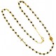 COLLANE UNISEX - Collana Catena Rosario Uomo Donna Unisex Oro Bianco 18 KT Carati Ct 750 2,45 Gr