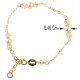 BRACCIALE BIMBA PERLE - Bimba Bambina Oro Giallo 18 kt Carati Ct 750 
