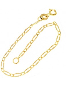 Bracciale Braccialetto Bambino Bimba 14,0 Cm Oro Giallo 18 Kt Carati 750 0,85Gr