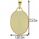 COLLANA OPALE - Cabochon Donna Oro Giallo 18 Kt Carati Ct 750