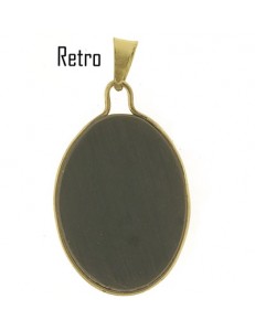 COLLANA ANGELO PROTETTORE - oro Giallo 18 Kt Carati Ct 750  