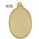 PENDENTE CAMEO BIANCO - Donna Oro Giallo 18 Kt Carati Ct 750