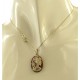 COLLANA CAMEO GOTICO - Oro Giallo 18 Kt Carati Ct 750