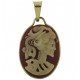 CIONDOLO CAMEO GOTICO - Oro Giallo 18 Kt Carati Ct 750