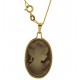 COLLANA CAMEO 05 - Donna Oro Giallo 18 Kt Carati Ct 750 