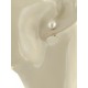Orecchini Perle Donna Oro Giallo 18 Kt Carati Ct 750 1,70 Gr