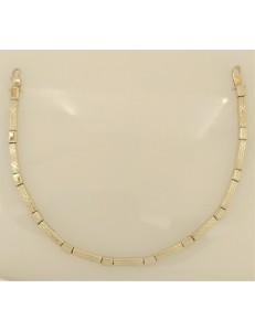 BRACCIALI UNISEX - Bracciale Braccialetto Uomo Donna Unisex Oro Giallo 18 kt Carati Ct 750 7,30 Gr