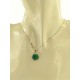 COLLANA CABOCHON VERDE - Donna Oro Giallo 18 Kt Carati 750 