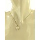 Collana Catenina Pendente Donna Oro Giallo 18 Kt Carati 750 1,80 Gr