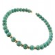 BRACCIALE SEMIRIGIDO TURCHESE - Semirigido Oro Giallo 18 Kt Carati Ct 750