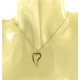 COLLANA CUORE MEDIO - Donna Oro Giallo 18 Kt Carati 750 