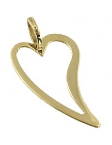 PENDENTE CUORE PICCOLO - Donna Oro Giallo18 Kt Carati Ct  750