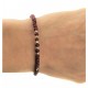 BRACCIALE SEMIRIGIDO RUBINI - Oro Giallo 18 Kt Carati Ct 750