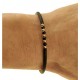 Bracciale Braccialetto Uomo Donna Semirigido Oro Giallo 18 Kt Carati Ct 750